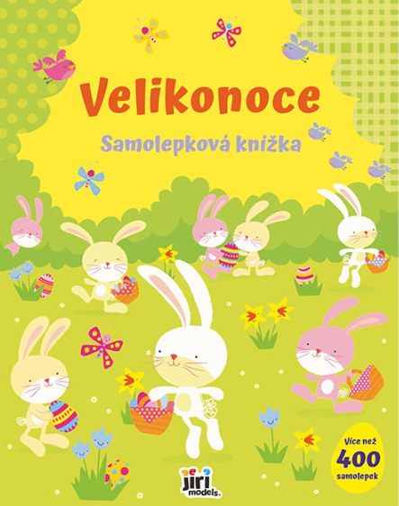 Velká samolepková knížka 5+ - Velikonoce