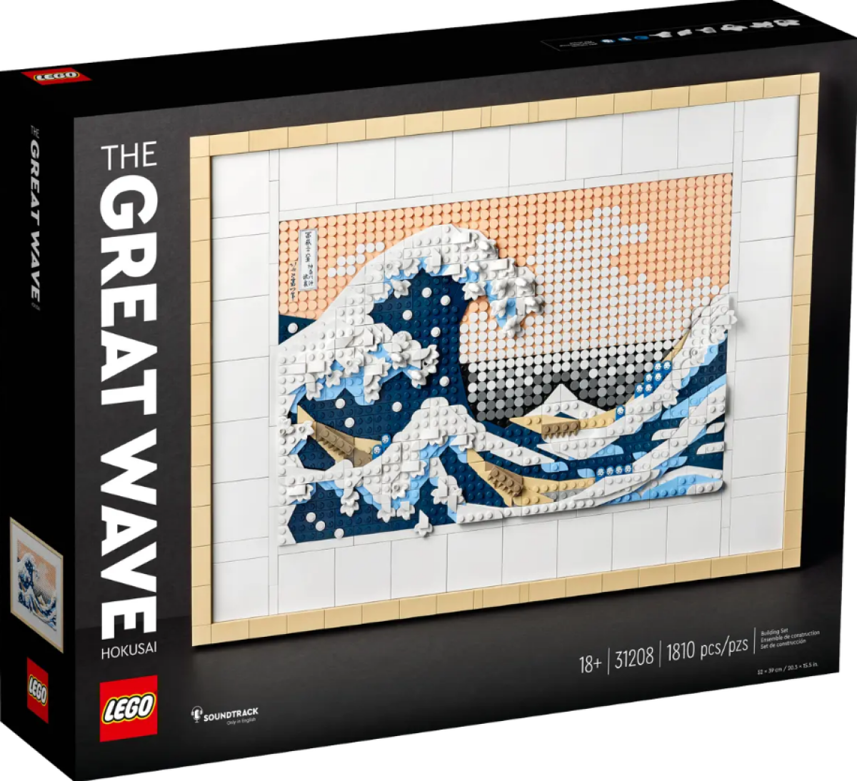 Velká vlna - LEGO Art