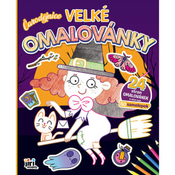 Velké omalovánky: Čarodějnice - kniha z kategorie Omalovánky