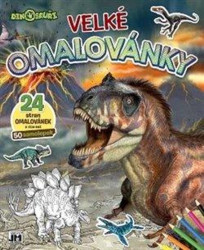 Velké omalovánky Dinosauři - kniha z kategorie Omalovánky