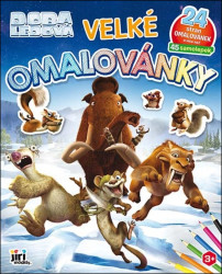 Velké omalovánky Doba ledová - kniha z kategorie Omalovánky
