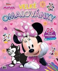 Velké omalovánky Minnie - kniha z kategorie Omalovánky