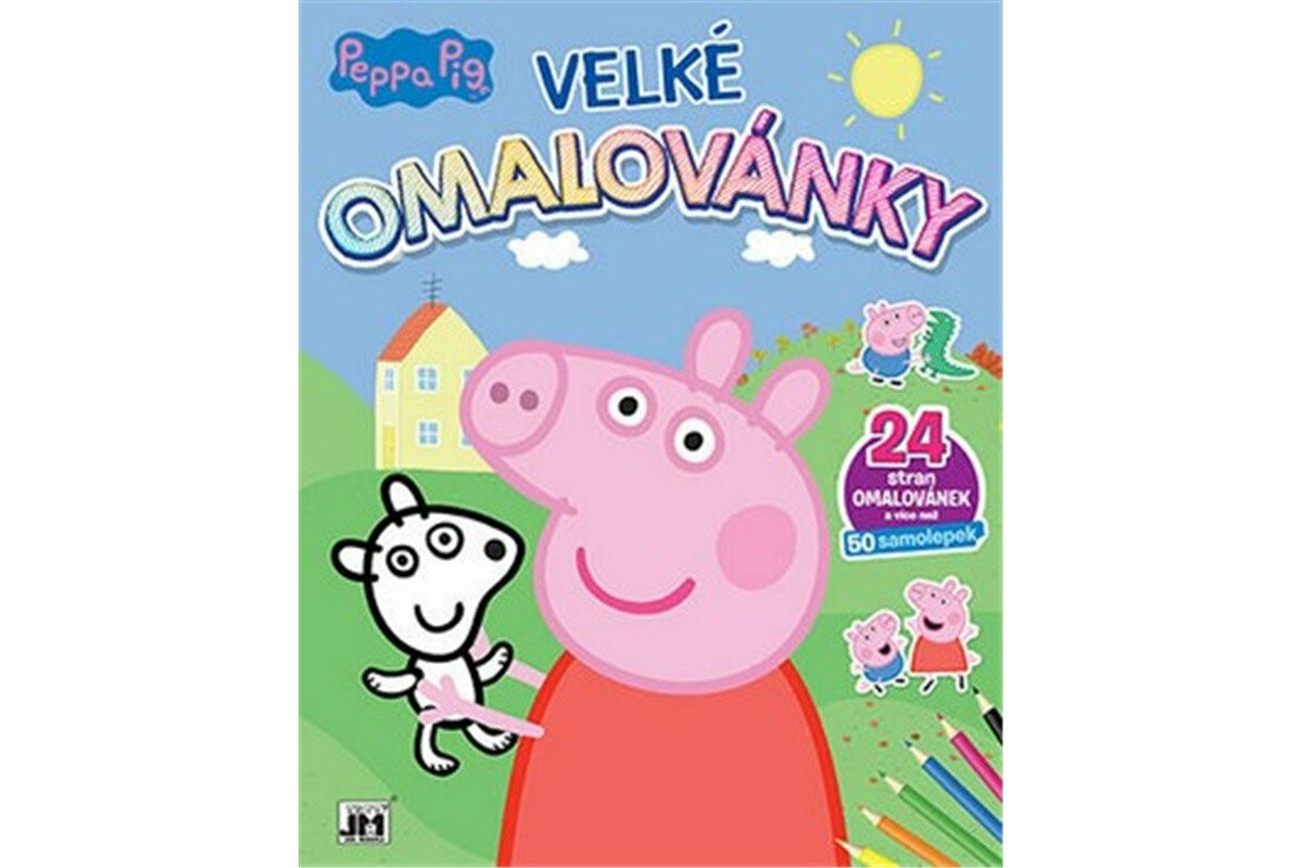 Velké omalovánky - Peppa Pig