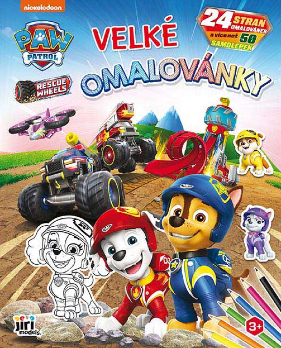 Velké omalovánky: Tlapková patrola