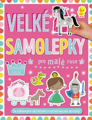 Velké samolepky pro malé ruce Princeznin palác - Machell Dawn