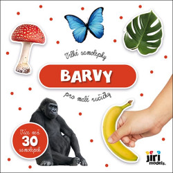 Velké samolepky pro malé ručičky: Barvy - kniha z kategorie Samolepky