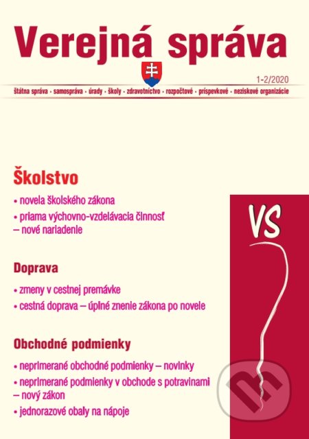 Verejná správa 1-2/2020