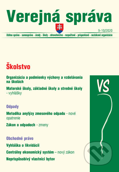 Verejná správa 9-10/2020