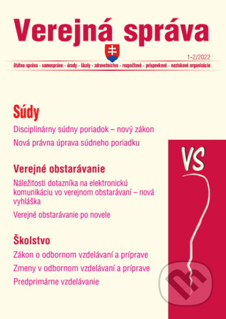 Verejná správa č. 1-2 / 2022