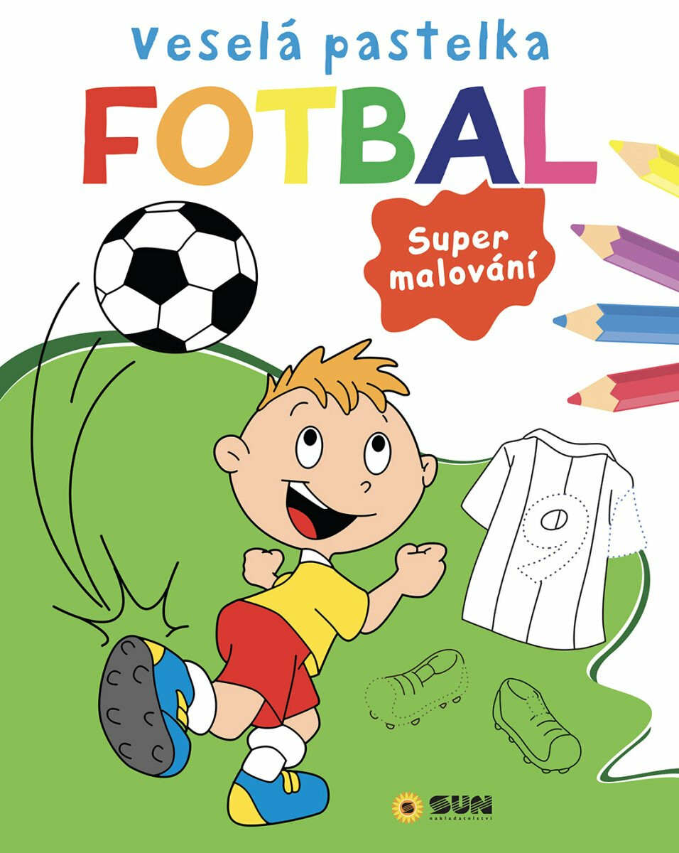 Veselá pastelka Fotbal