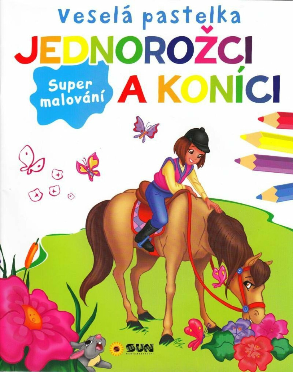 Veselá pastelka: Jednorožci a koníci