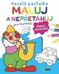 Veselá pastelka Maluj a nepřetahuj pro nejmenší