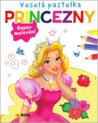 Veselá pastelka: Princezny (Super malování)