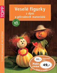 Veselé figurky z dýní a přírodních materiálů - kniha z kategorie Omalovánky, vystřihovánky, papír