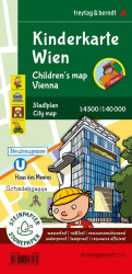 Vídeň 1:40 000 / dětská mapa města - Freytag Berndt