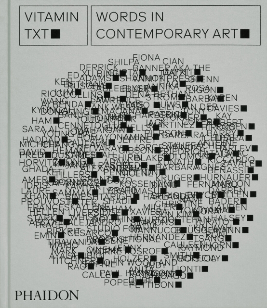 Vitamin Txt - Phaidon Editors
