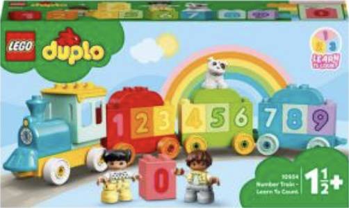 Vláček s čísly – Učíme se počítat