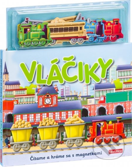 Vláčiky (Knižka s magnetkami)