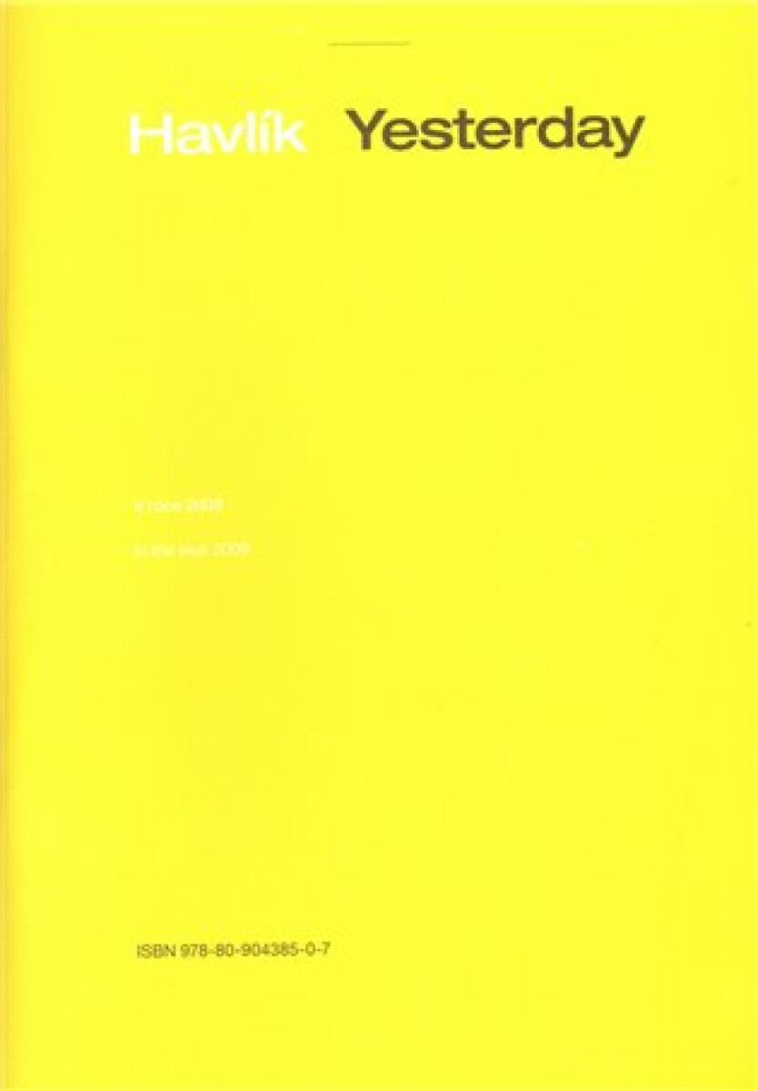 Vladimír Havlík - Yesterday