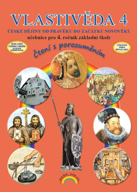 Vlastivěda 4, České dějiny od pravěku do začátku novověku – učebnice, Čtení s porozuměním