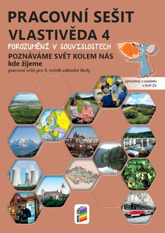 Vlastivěda 4 – Poznáváme svět kolem nás – Kde žijeme, barevný pracovní sešit (4-98)