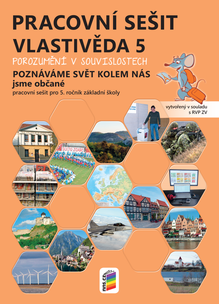 Vlastivěda 5 – Poznáváme svět kolem nás – Jsme občané, barevný pracovní sešit (5-98)
