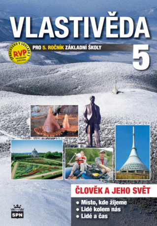 Vlastivěda pro 5. r. ZŠ, učebnice