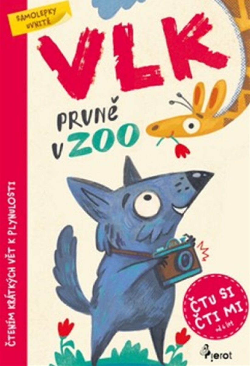 Vlk prvně v ZOO - Čti si, čti mi se samolepkami!