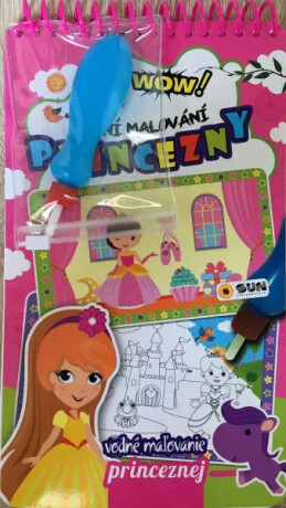 Vodní malování Princezny