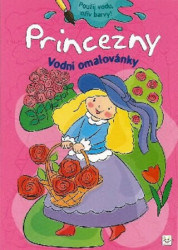 Vodní omalovánky: Princezny - kniha z kategorie Omalovánky