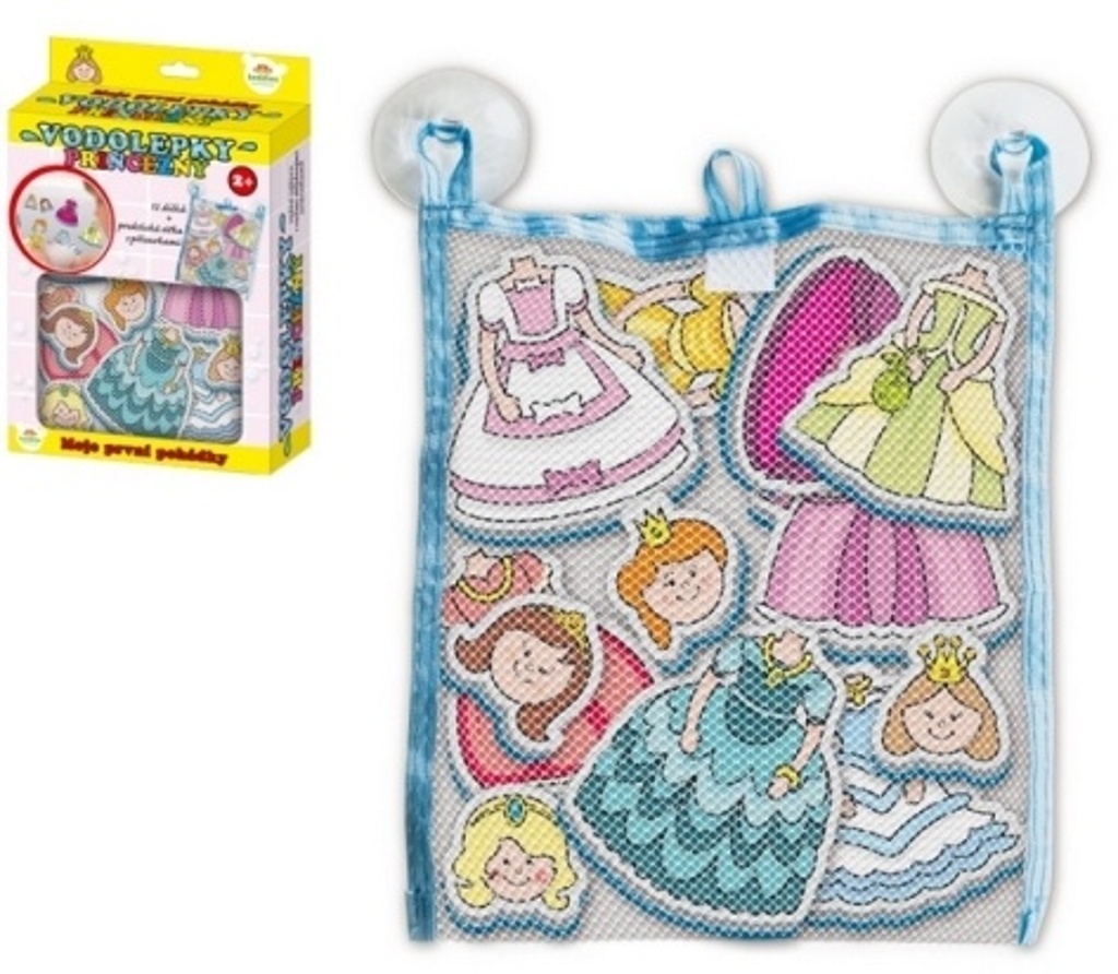 Vodolepky Moje první pohádky Princezny se síťkou 12ks v krabici