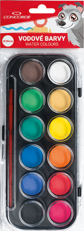 Vodové barvy CONCORDE