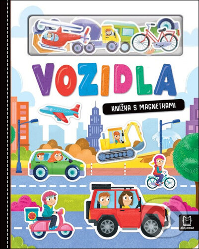 Vozidla (Knížka s magnetkami)