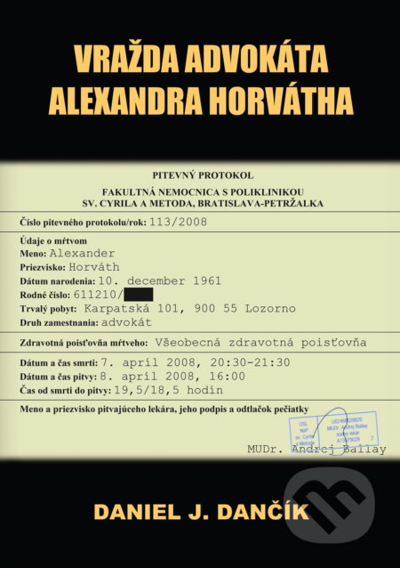 Vražda advokáta Alexandra Horvátha