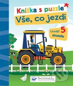 Vše, co jezdí (Knížka s puzzle)