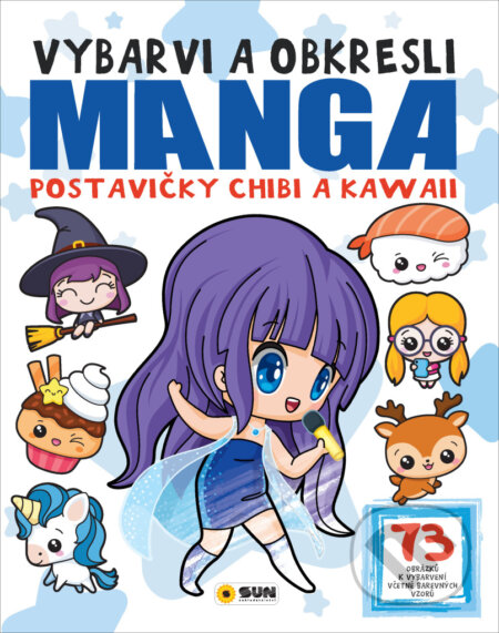 Vybarvi a obkresli: Manga