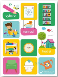 Vybarvi, nakresli, hraj si - kniha z kategorie Omalovánky