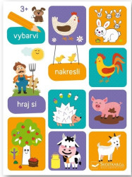 Vybarvi, nakresli, hraj si - kniha z kategorie Omalovánky