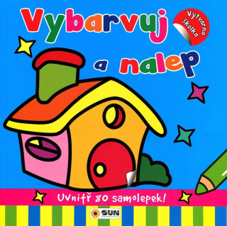 Vybarvuj a nalep