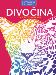 Vybarvuj a objevuj Divočina (28 skrytých obrázků)