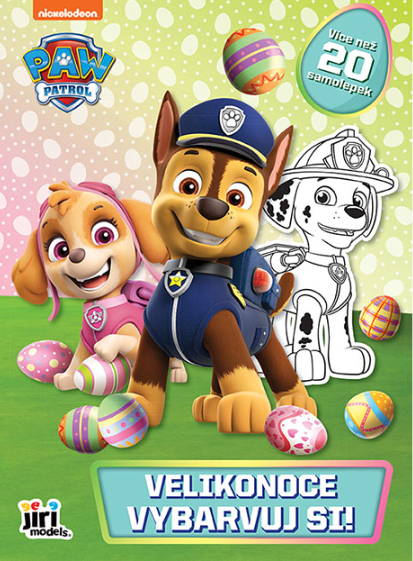 Vybarvuj si! Tlapková patrola Velikonoce - kniha z kategorie Omalovánky