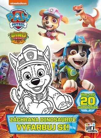 Vyfarbuj si! Záchrana dinosaurov