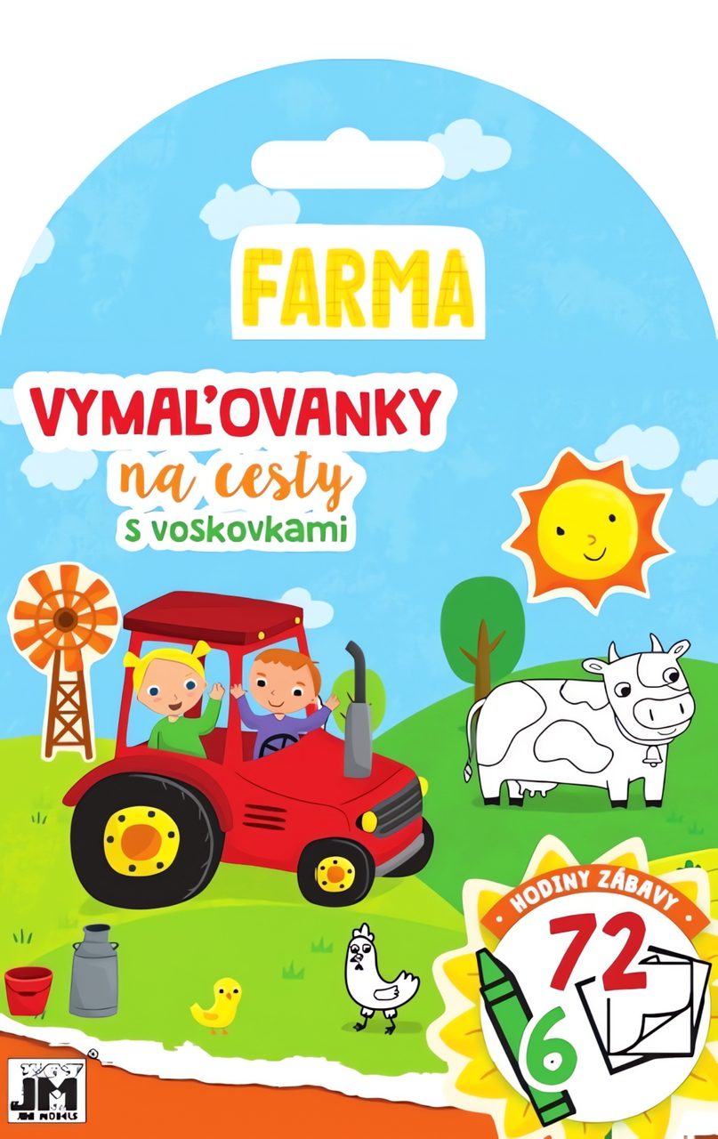 Vymaľovanky na cesty Farma