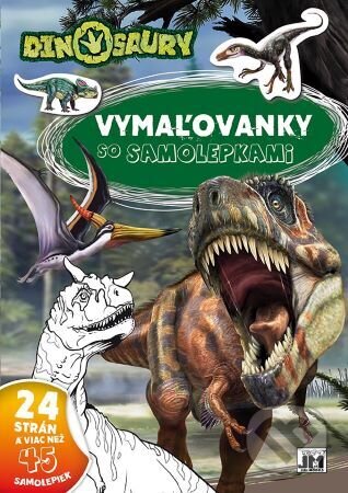 Vymaľovanky so samolepkami