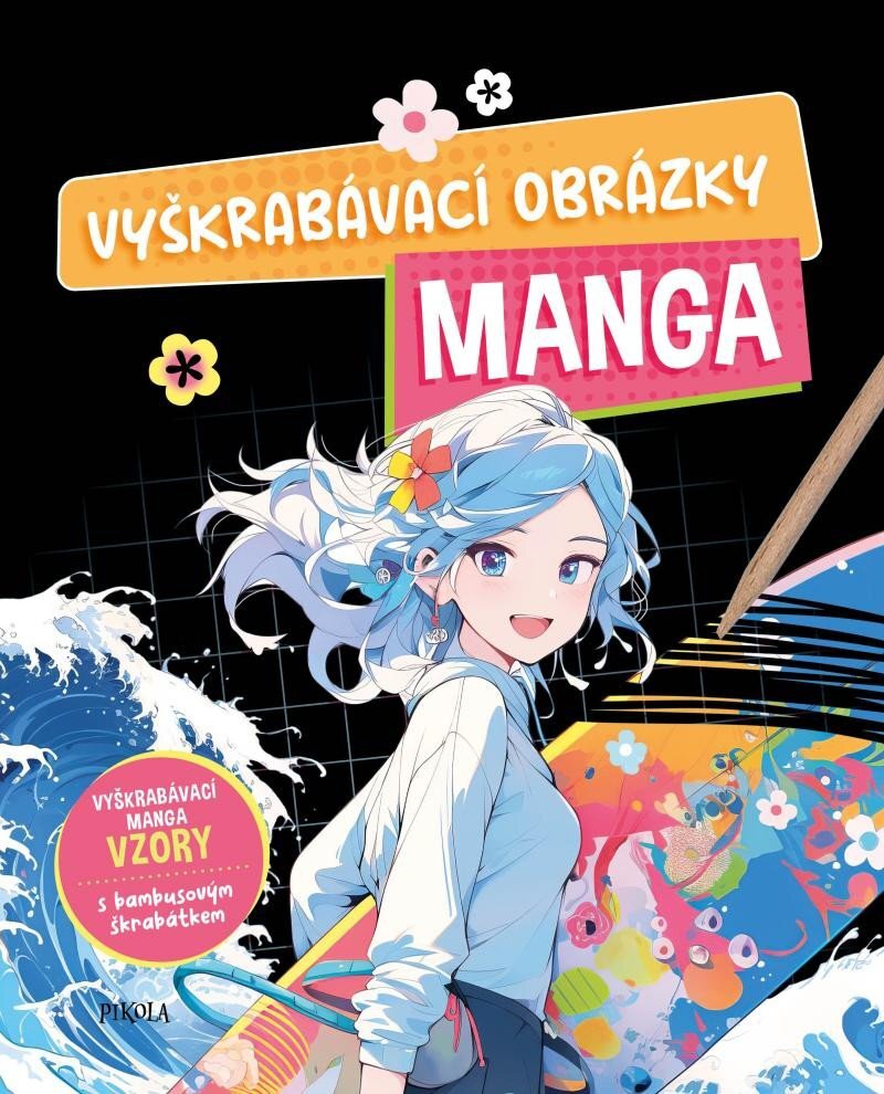 Vyškrabávací obrázky Manga