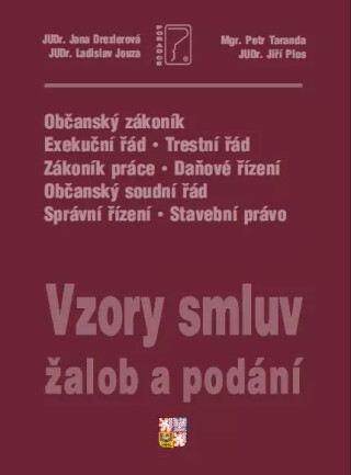 Vzory smluv, žalob a podání - komentované vzory smluv + editovatelné CD