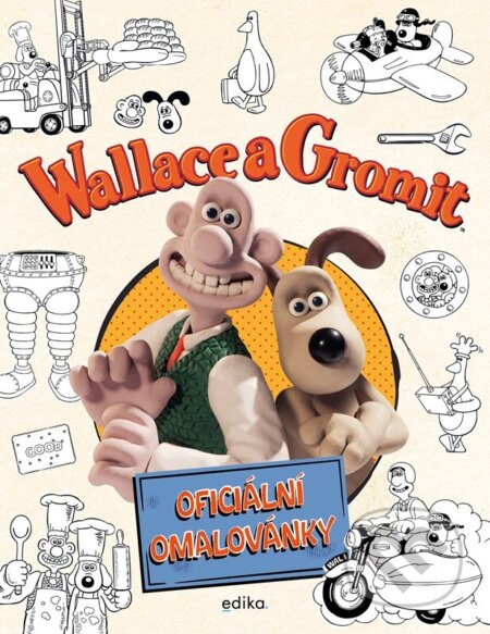 Wallace a Gromit: oficiální omalovánky
