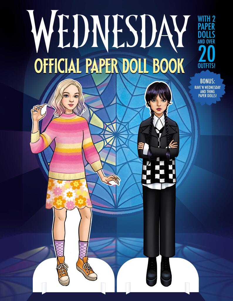 Wednesday Official Paper Doll