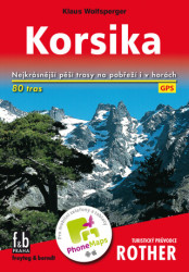 WF 4 Korsika - Rother (80 pěších tras) / turistický průvodce
