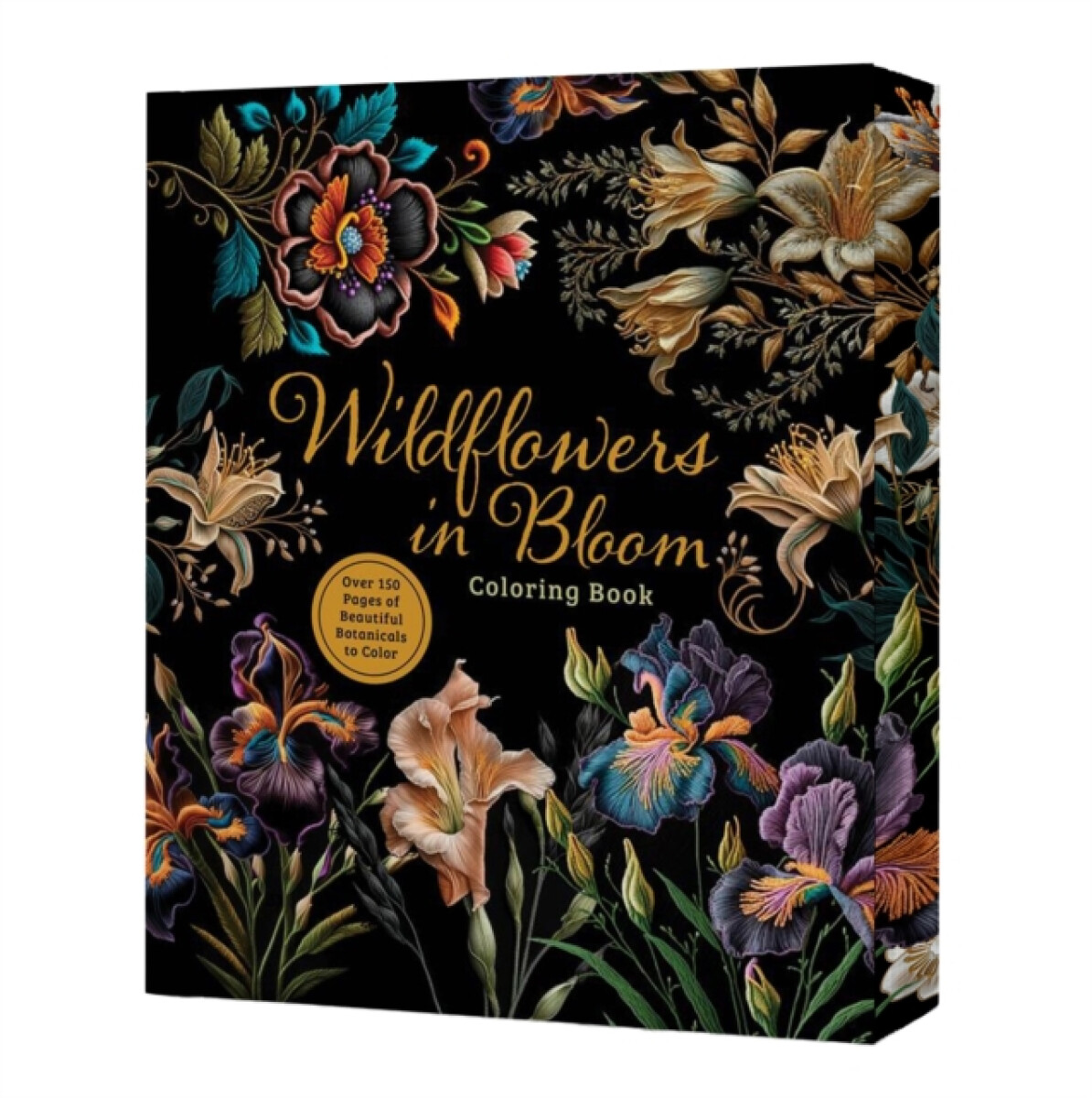 Wildflowers in Bloom Coloring Book
